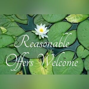 All Reasonable offers are welcome.